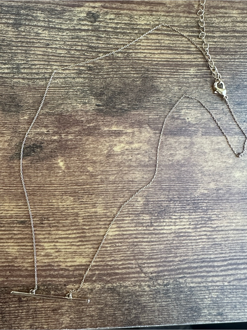 Uncommon James Gold Bar Pendant Necklace